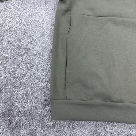 Nike Sweatshirt Mens Medium Olive Dri-FIT 24/7 Quarter Zip Loose Fit Pullover - Picture 5 of 13